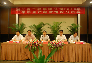 集團公司召開上半年生產經營情況分析會