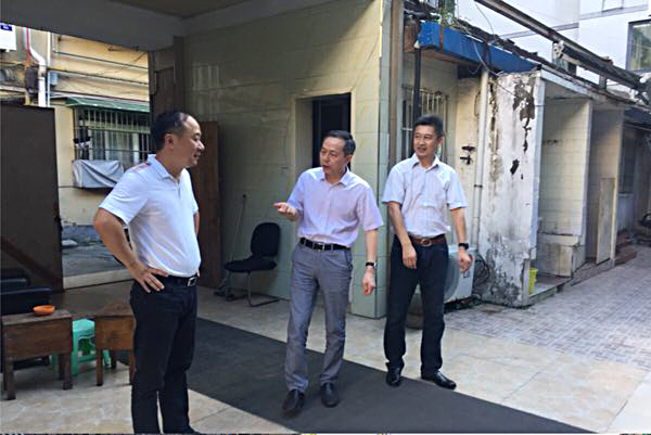 集團公司黨委書記總經理虞岳明走訪調研杭實集團