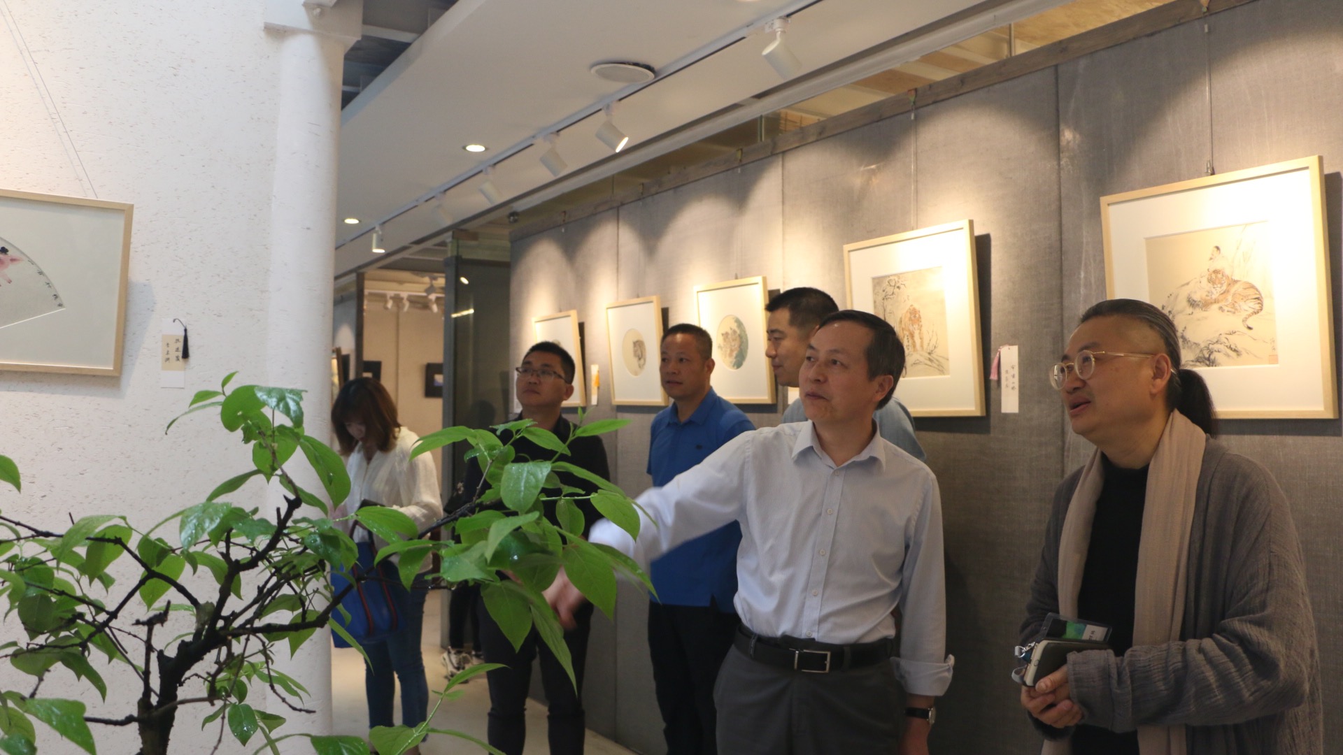 順時隨俗 匠心揮墨吉祥意  谷雨·群易吉祥藝術展在九溪書院成功舉辦