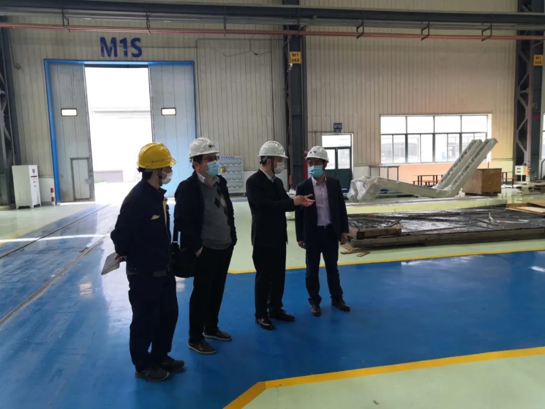 集團公司黨委委員、副總經理酈幾寧一行赴德清申達調研指導