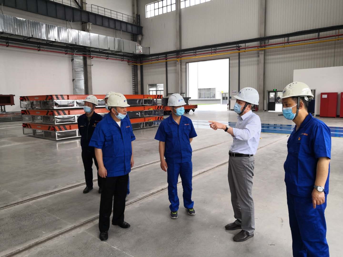 集團(tuán)公司黨委書記、董事長(zhǎng)虞岳明赴德清申達(dá)公司調(diào)研